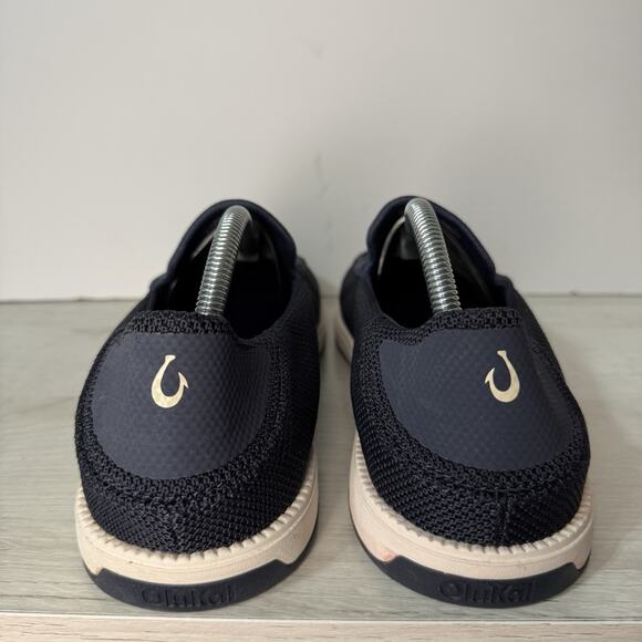 Olukai Kakaha Mesh Slip On Shoes Navy Men\'s Size 10.5